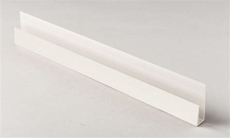 HSETCR - Soffit Edge Channel J Trim 5m Cream Grained