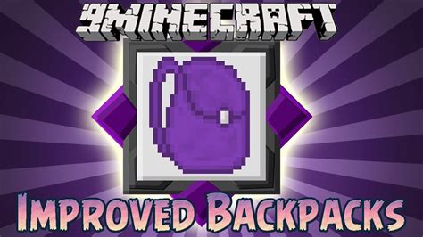 Backpack Mod 1.16.5 的图像结果