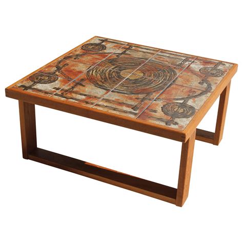 Ceramic Coffee Table by Ox Art, 1973 at 1stDibs | ox art coffee table ...