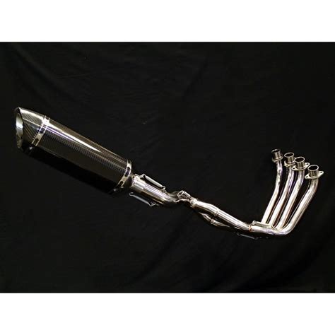 Vandemon Titanium Exhaust System & Carbon Fibre Muffler For Honda ...