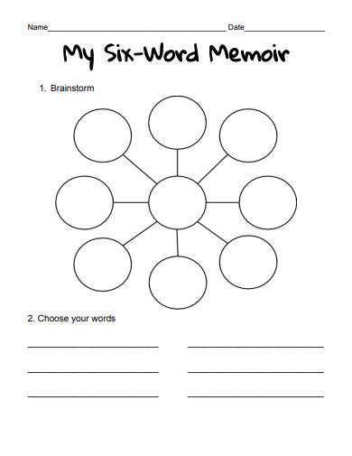 6 Word Memoir | Examples