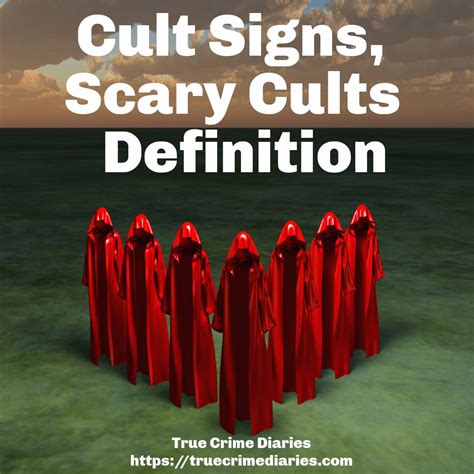 Cult Signs, Scary Cults: What is a Cult? | True Crime Diaries