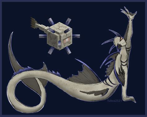 Minecraft Elder Guardian by Tukva2521 on DeviantArt