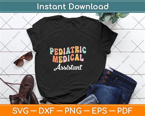 Pediatric Medical Assistant Svg Cutting File – artprintfile