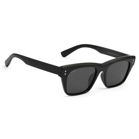 Buy PERKEY Square-Oversized Black UV Protected Polarized Sunglasses Men ...
