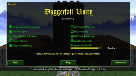 Modding Daggerfall Unity 的图像结果