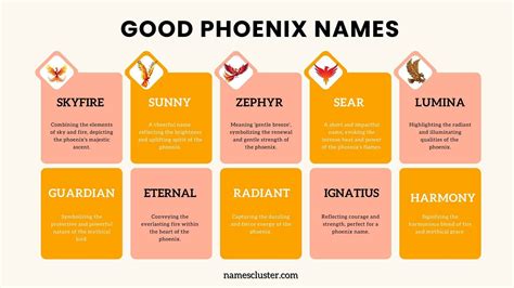 140+ Best Famous and Cool Phoenix Names