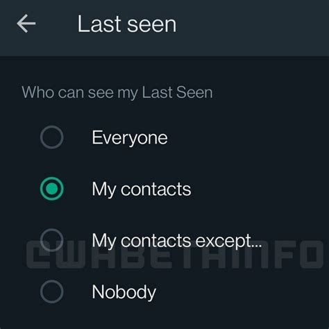 WhatsApp tests feature that lets you hide the 'Last Seen' status from ...