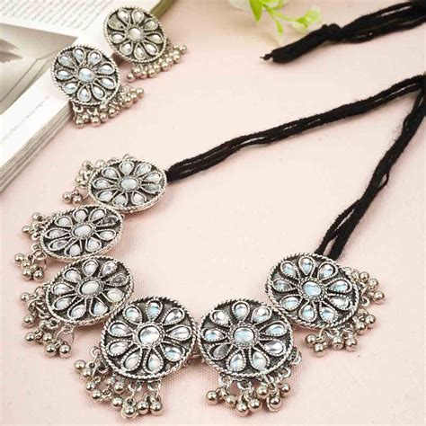 Traditional Florid Jewel Set - Ferosh