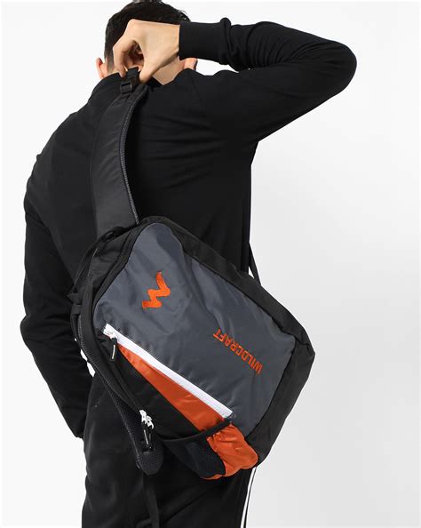 Buy Dark Grey Wildcraft Colourblock Backpack with Side Pocket | AJIO
