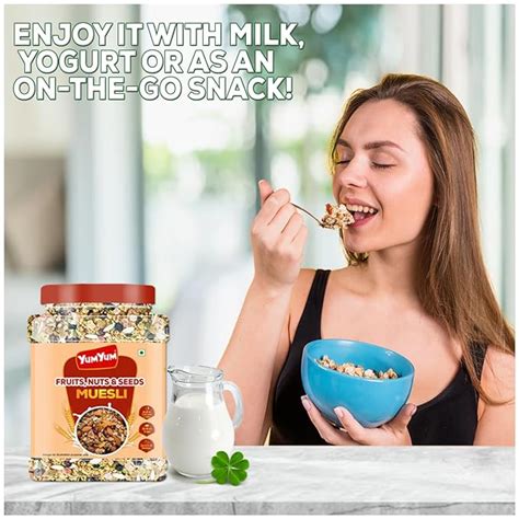 Yum Yum Fruit, Nuts & Seeds Muesli Jar