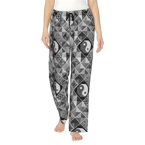 Bingfone Pajamas for Women,Yin Yang With Black And White Pajama Pants ...