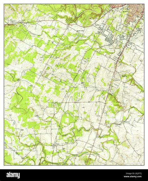 Oak Hill, Texas, map 1955, 1:24000, United States of America by ...