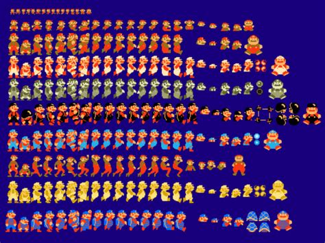 Super Mario Expanded Sprite Sheet By Supermariospongebob On, 40% OFF