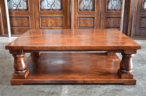30 Photos Large Square Wood Coffee Tables