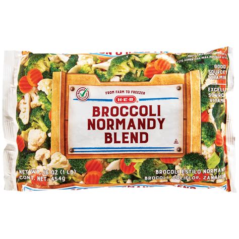 H-E-B Frozen Broccoli Normandy Blend - Shop Mixed vegetables at H-E-B