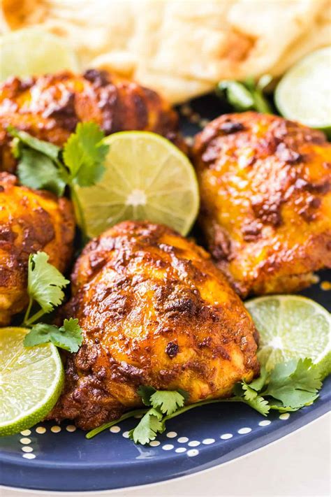 Tandoori Chicken Thighs - Easy Chicken Recipes