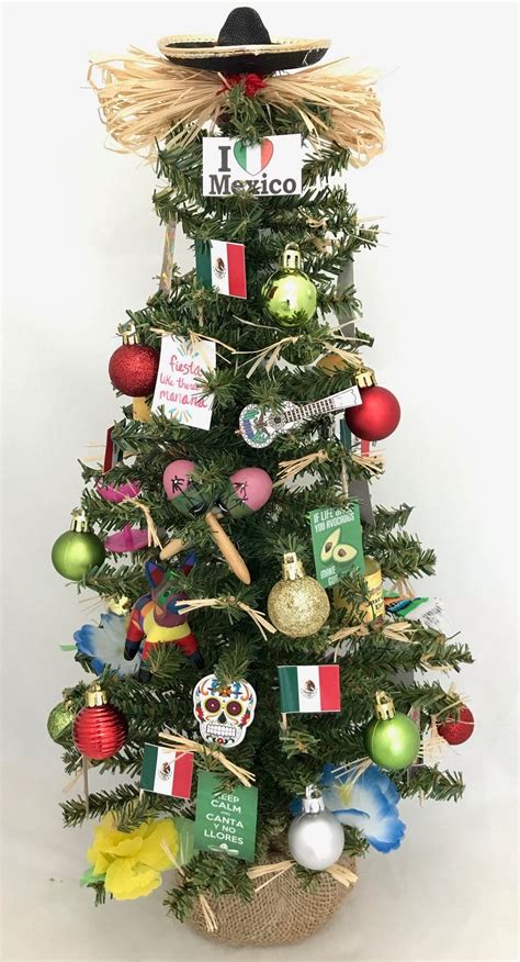 Mexico / Mexican Themed 24" Christmas Tree - Etsy