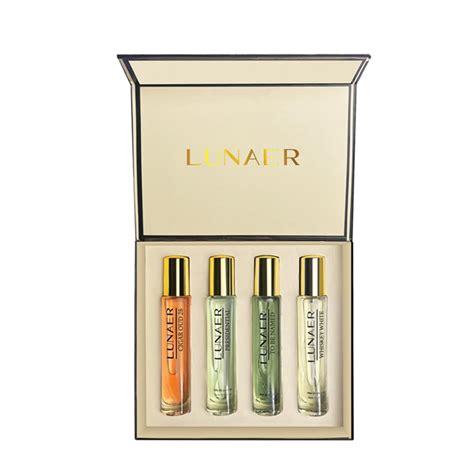 Buy Lunaer Perfume Gift Set for Men 4x15ml | Whiskey White, To be named ...