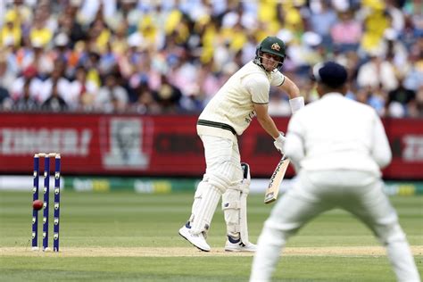 Steven Smith was beaten by Jasprit Bumrah early in the day ...