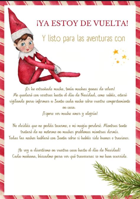 Pinterest | Carta de bienvenida, Duende en el estante, Elfo navidad