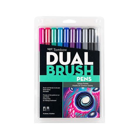 Buy Tombow Dual Brush Pens Colour Set - Galaxy Palette- Canvazo
