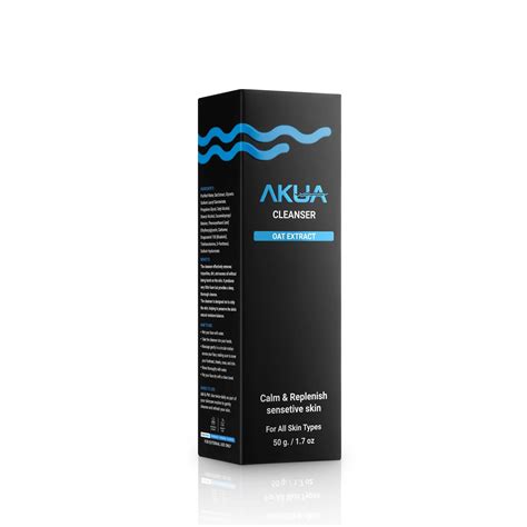 Soothing cleanser with oat extract for sensitive and dry skin. – Akua ...