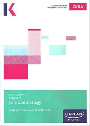 Buy F3 FINANCIAL STRATEGY- EXAM PRACTICE KIT Book Online at Low Prices ...