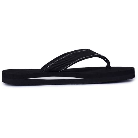 Men’s Black Stripe Arch Support Slippers - NoStrain