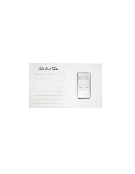 Modison Silver Bar of 50 Grams in 24Kt 999 Purity Fineness in Paper ...