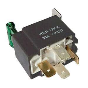 3NH® 12V Car Relay Socket 30A 4 Pin Relay Harness Layout Loose metal ...