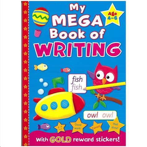 My Mega Book of Writing - blue – Book Mart W.L.L