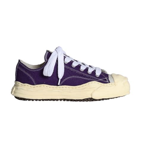 Maison Mihara Yasuhiro Hank Vintage Sole Canvas Low Purple Price in ...