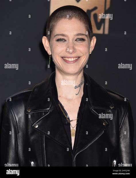 Asia Kate Dillon in the press room at the 2017 MTV Movie and TV Awards ...