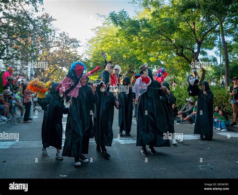Barranquilla, Colombia - February 21 2023: Colombian Men y Women Wear ...
