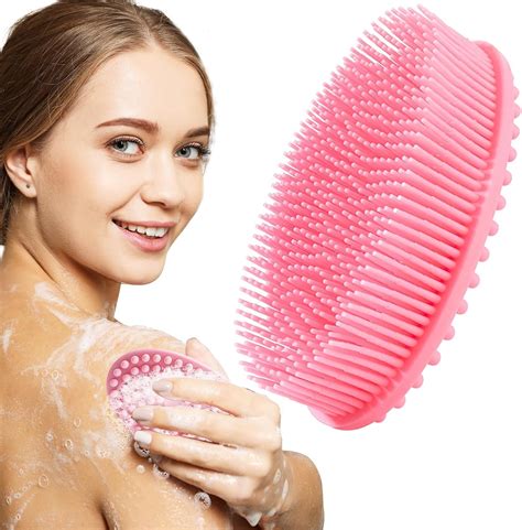 Buy ETTA® Exfoliating Silicone Body Scrubber Body Silicone Scrubber ...