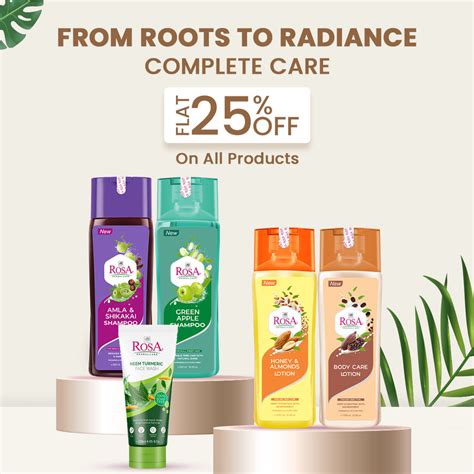 Rosa Herbalcare | Buy Herbal Products Online | Skin Care, hair care