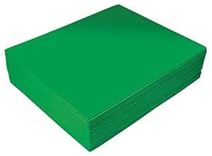 Better Office Products Green EVA Foam Sheets, 30 Pack, 2mm Thick, 9 x ...
