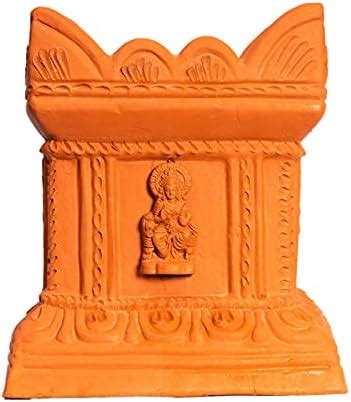 Village Decor Handmade Terracotta Brindavan / Tulsi Pot - (B*H- 10*12 ...