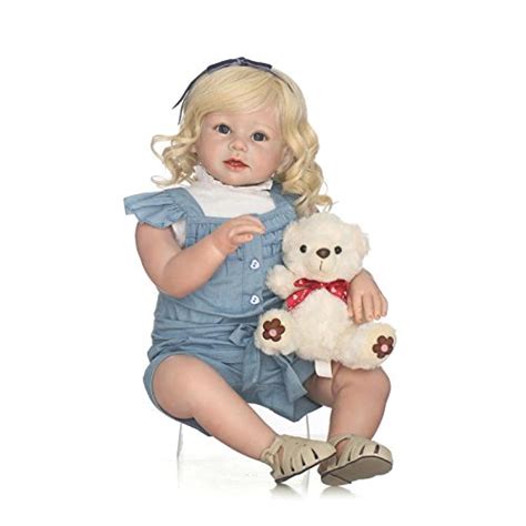 MaiDe 70cm Lifelike Reborn Baby Realistic Soft Silicone Toddler Girl ...