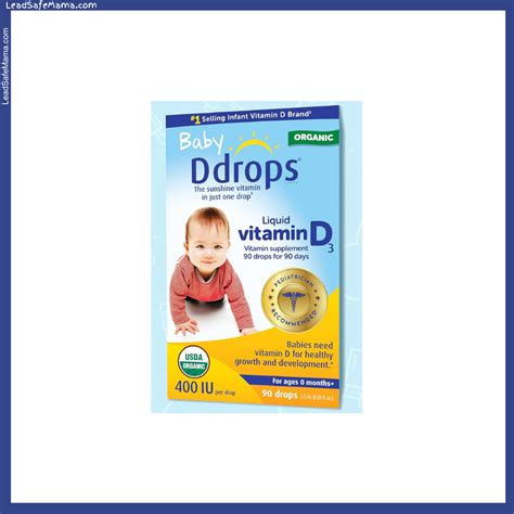 Baby Ddrops Organic Liquid Vitamin D3 Supplement: 2024 Lab Report ...