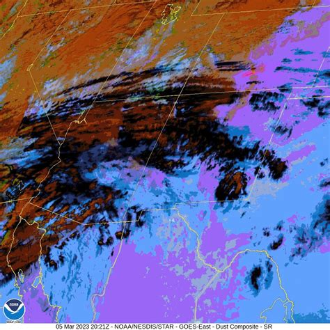 CODOS Update March 10: A Tad Bit More Dust, Storms Coming In — Colorado ...