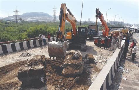 As barricading goes, roads left in wreck, need major repairs