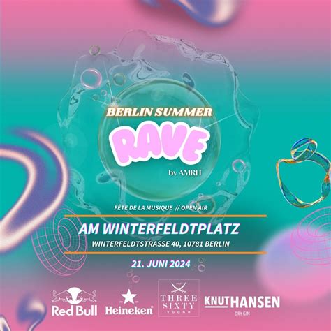 Berlin Summer Rave by AMRIT, Winterfeldtplatz, Berlin, 21 June 2024 ...