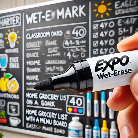 EXPO Vis-a-Vis Wet Erase Markers - Buy Expo Whiteboard Marker Online