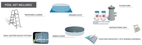 Image result for Intex Pool Assembly Instructions