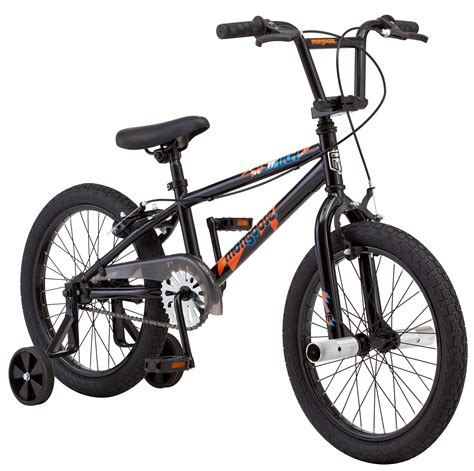 Mongoose Switch BMX Bike for Kids, 18-Inch Wheels, Includes Removable ...