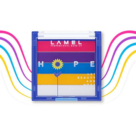 Shop LAMEL Hope Color Aqua Eyeliner Palette Online - HOK Makeup