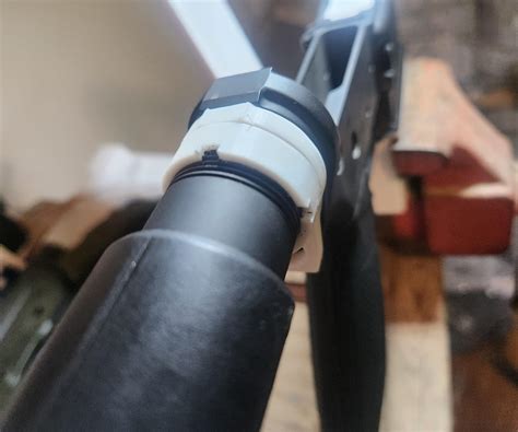 Printed castle nut and buffer plate : r/fosscad