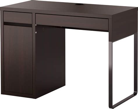 Ikea Fibreboard, Plastic MALM Desk (Brown Stained ash Veneer, 140x65 cm ...